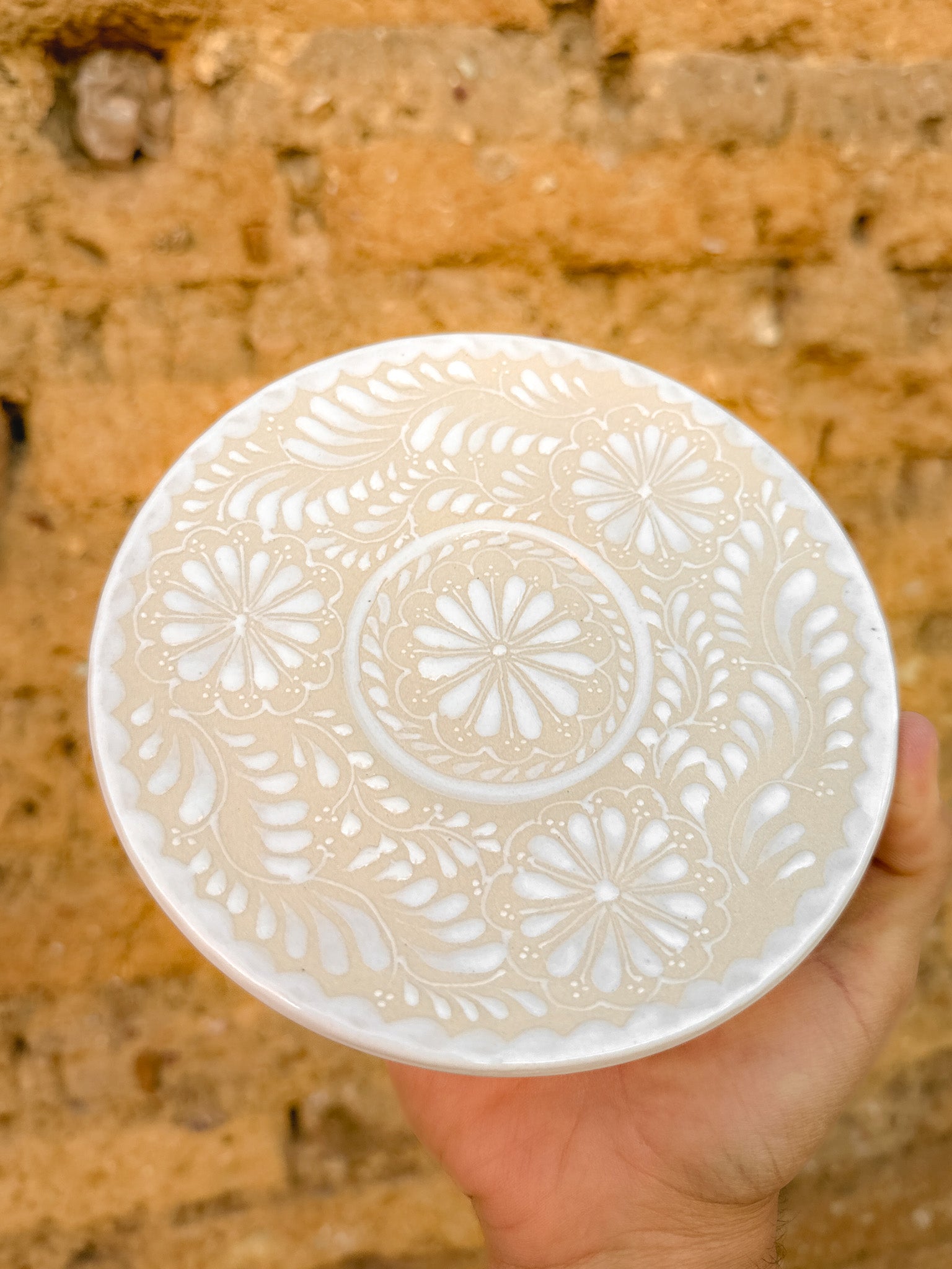 PRE-ORDER White Dessert Plate (SHIPS IN APPROX. 6-12 WEEKS)