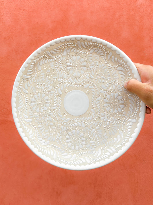 PRE-ORDER White Plate (SHIPS IN APPROX. 6-12 WEEKS)