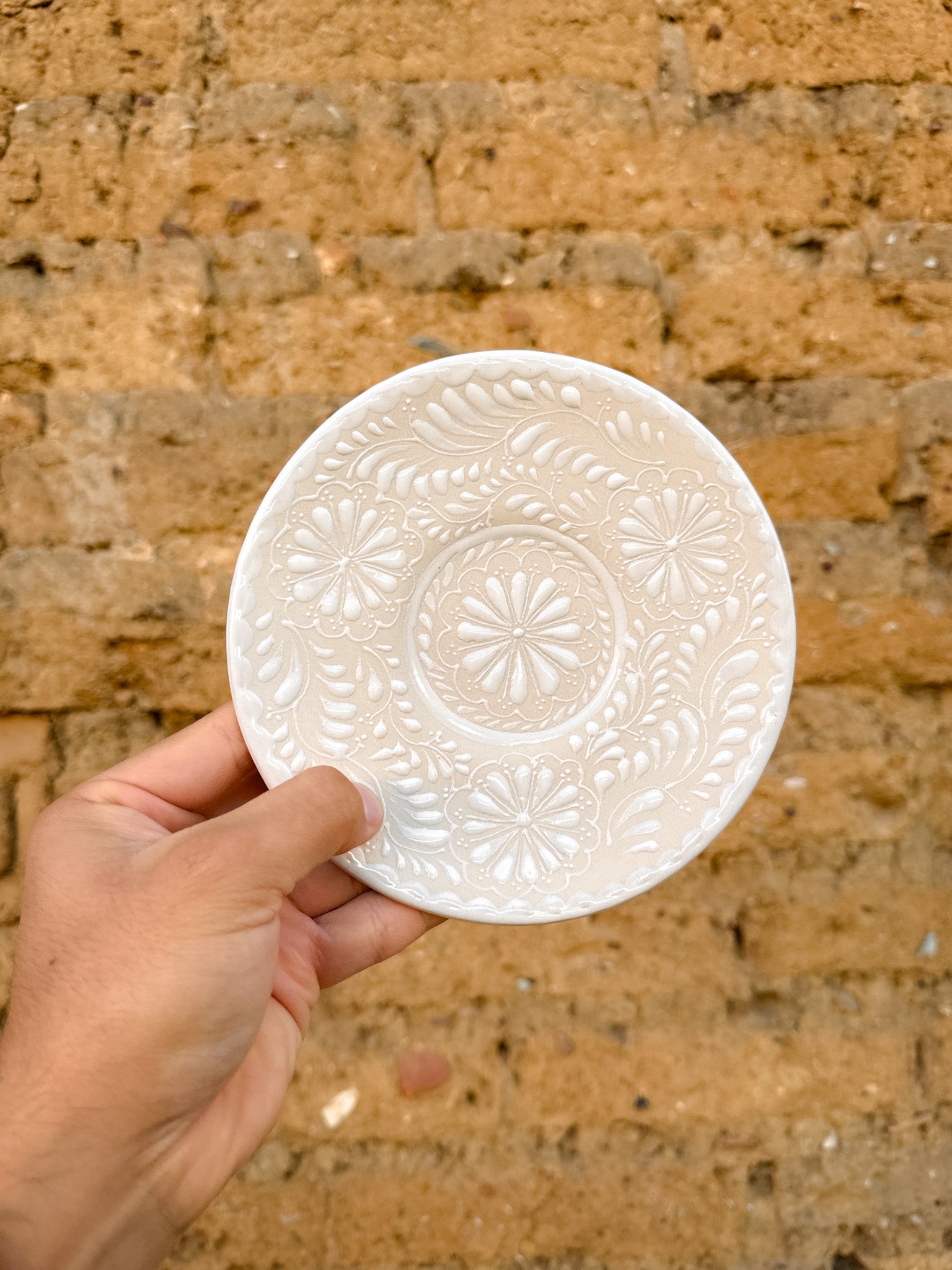 PRE-ORDER White Dessert Plate (SHIPS IN APPROX. 6-12 WEEKS)