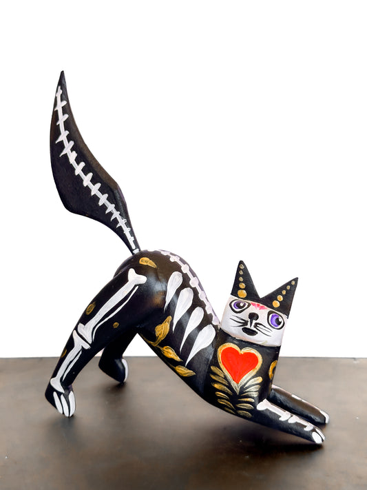 Day of the Dead Cat Alebrije