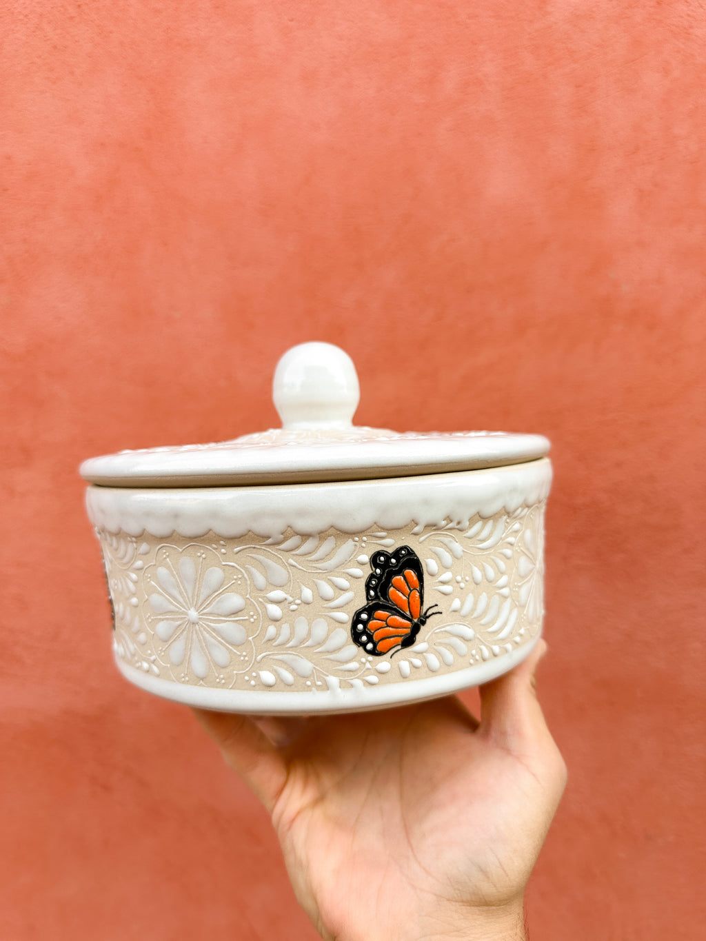 PRE-ORDEN Porta Tortillas Mariposas Monarca (ENVÍO EN APROX. 6-12 SEMANAS)