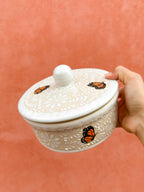 PRE-ORDEN Porta Tortillas Mariposas Monarca (ENVÍO EN APROX. 6-12 SEMANAS)