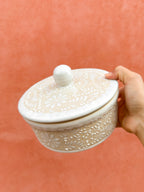 PRE-ORDER White Tortillas Holder (SHIPS IN APPROX. 6-12 WEEKS)