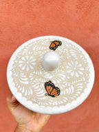 PRE-ORDEN Porta Tortillas Mariposas Monarca (ENVÍO EN APROX. 6-12 SEMANAS)