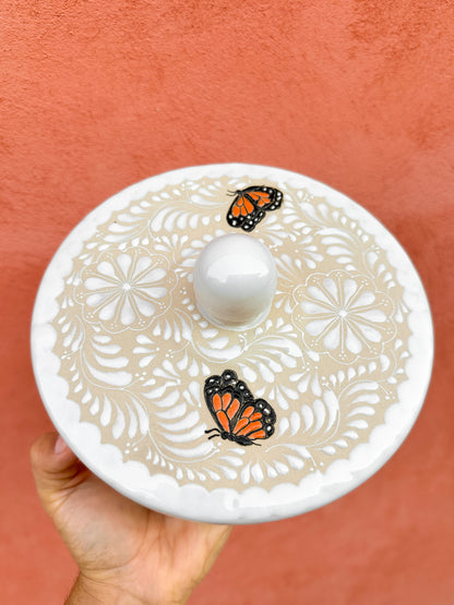 PRE-ORDER Monarca Butterflies Tortillas Holder (SHIPS IN APPROX. 6-12 WEEKS)