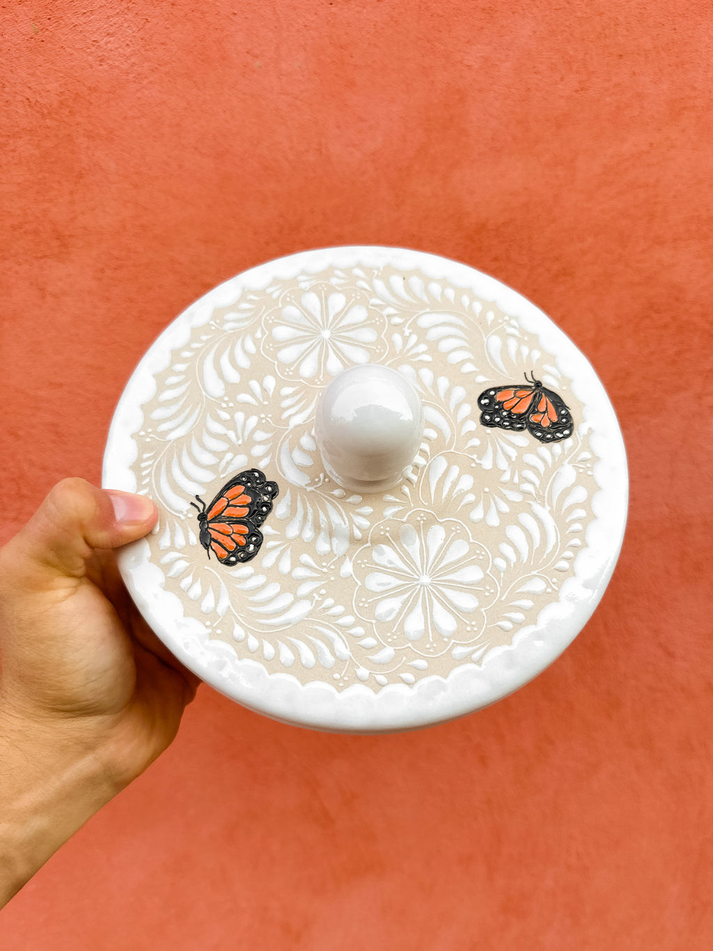 PRE-ORDEN Porta Tortillas Mariposas Monarca (ENVÍO EN APROX. 6-12 SEMANAS)