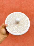 PRE-ORDER White Tortillas Holder (SHIPS IN APPROX. 6-12 WEEKS)
