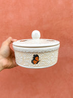 PRE-ORDEN Porta Tortillas Mariposas Monarca (ENVÍO EN APROX. 6-12 SEMANAS)