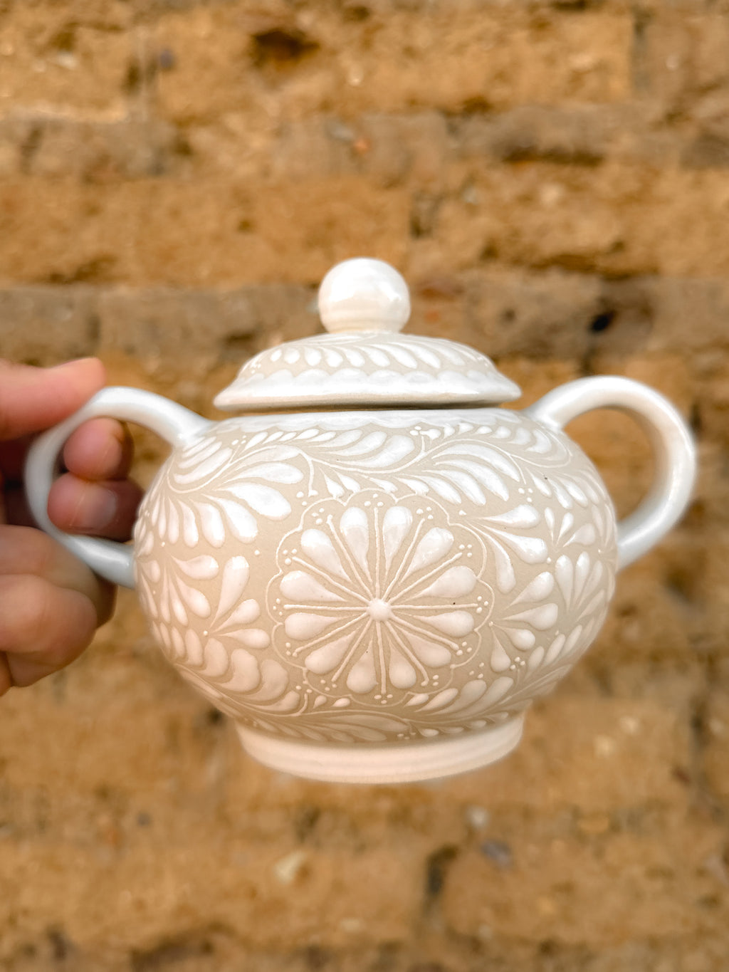 PRE-ORDER White Sugar Bowl (SHIPS IN APPROX. 6-12 WEEKS)