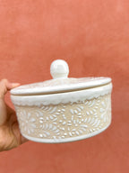 PRE-ORDER White Tortillas Holder (SHIPS IN APPROX. 6-12 WEEKS)