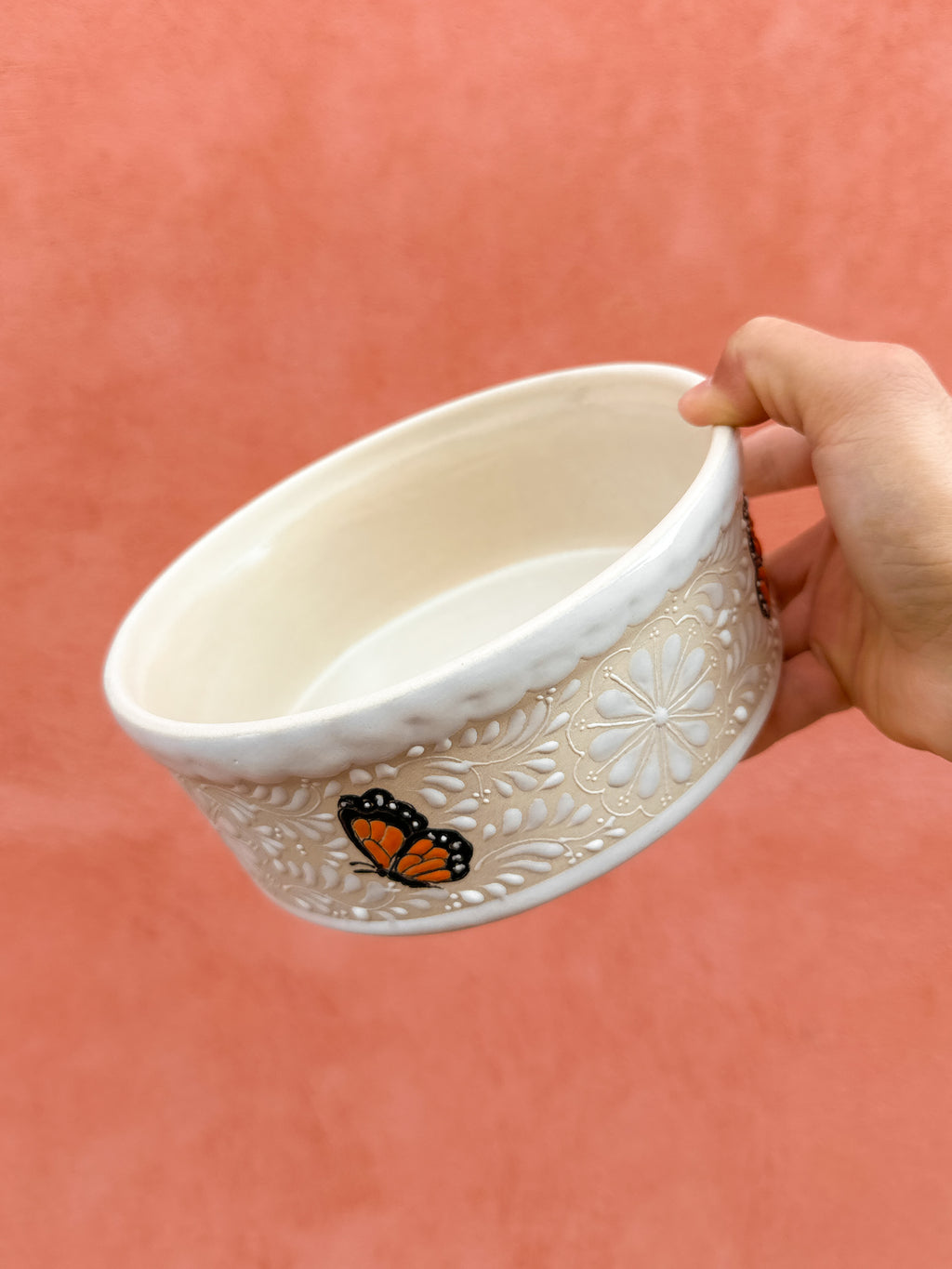 PRE-ORDER Monarca Butterflies Bowl (SHIPS IN APPROX. 6-12 WEEKS)