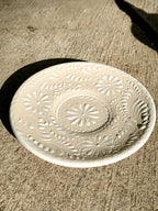 Plato de postre blanco (RESERVA) (ENVÍO EN APROX. 6-12 SEMANAS)