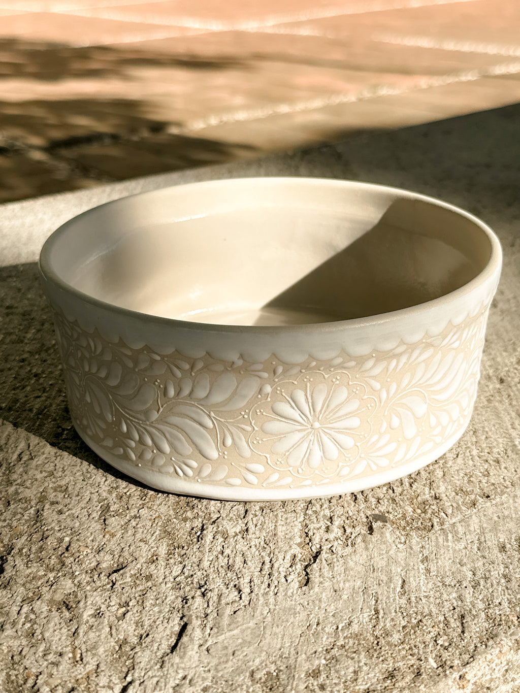 PRE-ORDER White Bowl (SHIPS IN APPROX. 6-12 WEEKS)