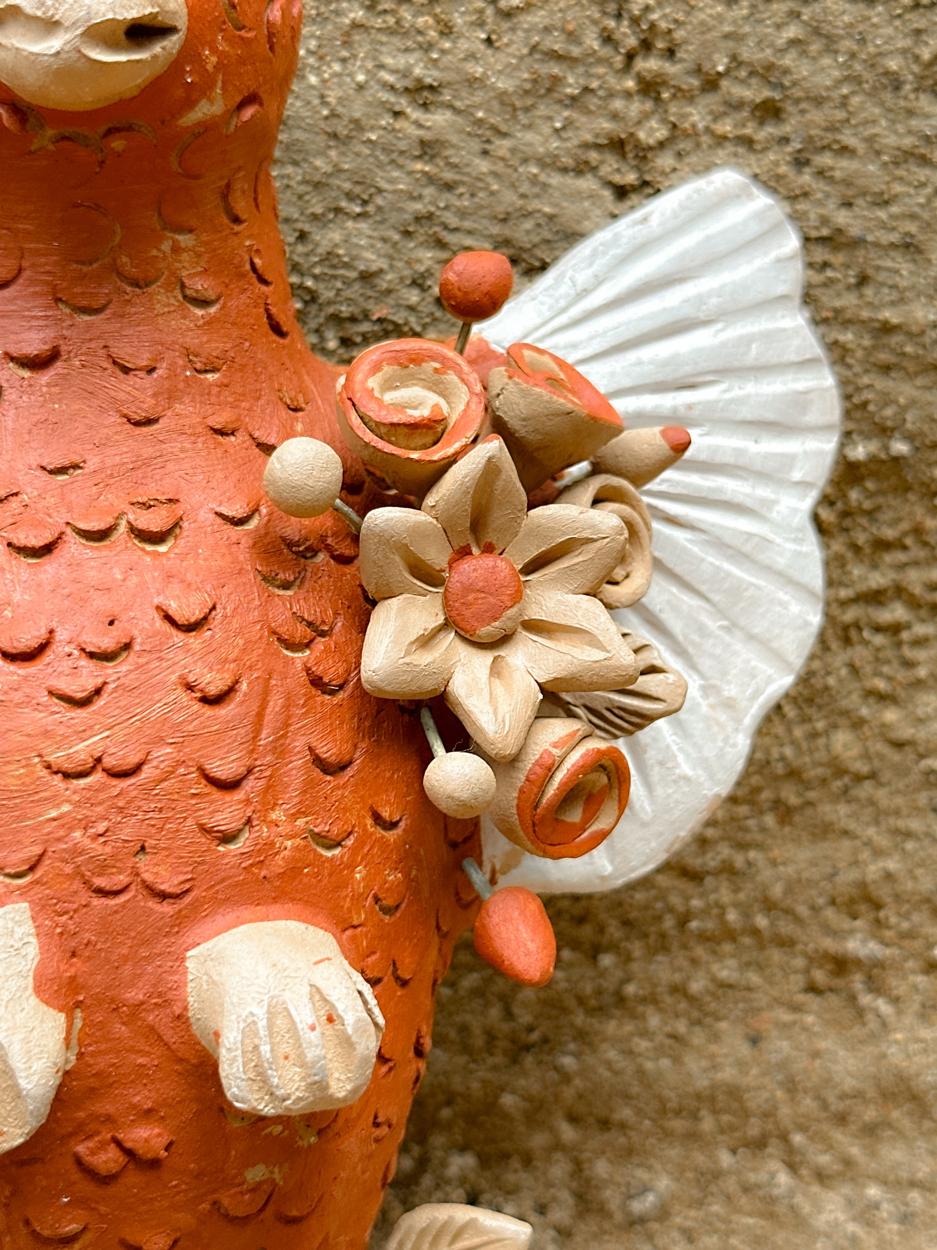 Wall Decor Floral Pigeon