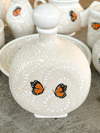 PRE-ORDER Monarca Butterflies Liquor Decanter (SHIPS IN APPROX. 6-12 WEEKS)