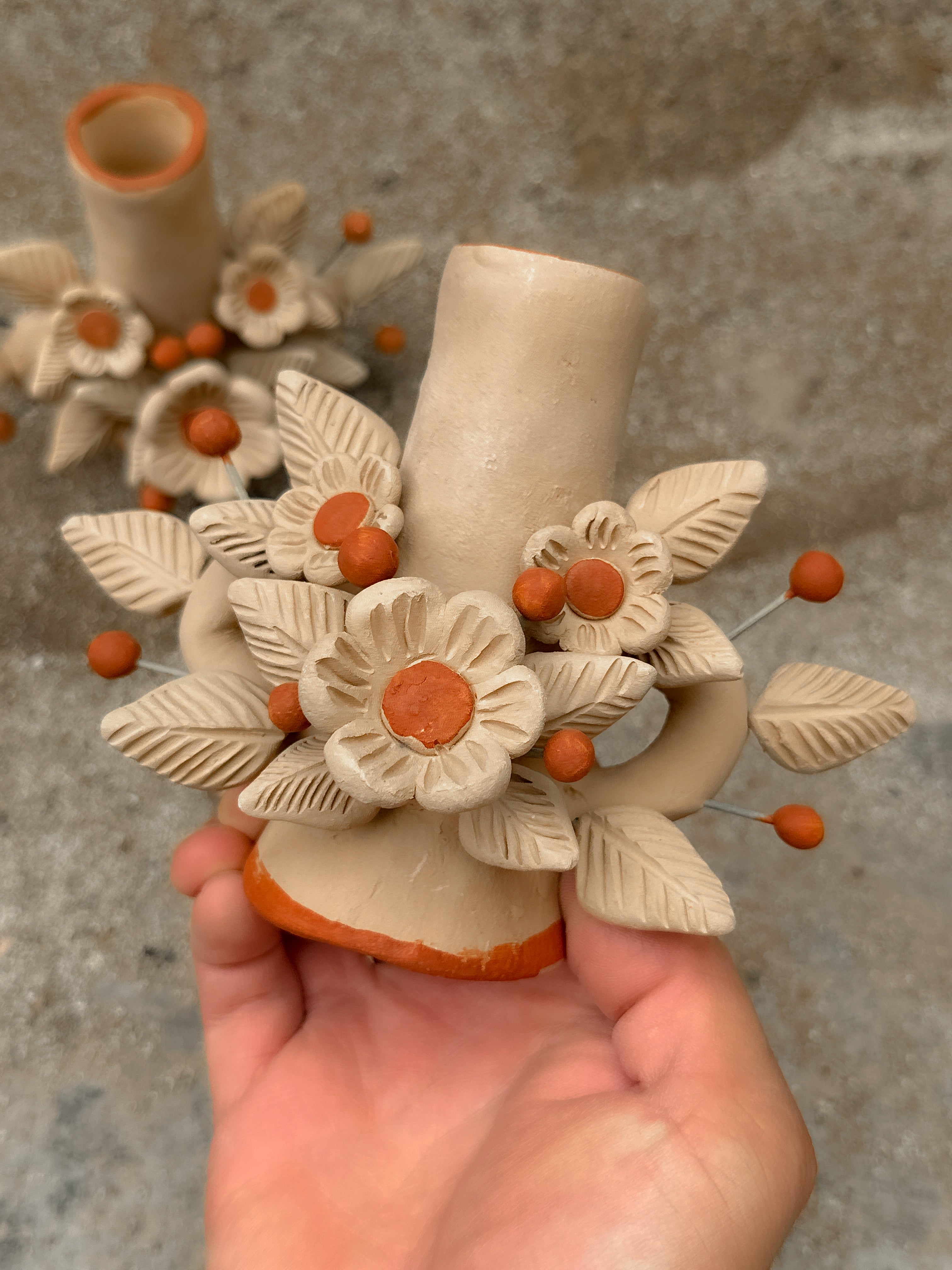 Set of 2 Candleholders