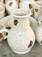 PRE-ORDEN Jarrón Mariposas Monarca (ENVÍO EN APROX. 6-12 SEMANAS)