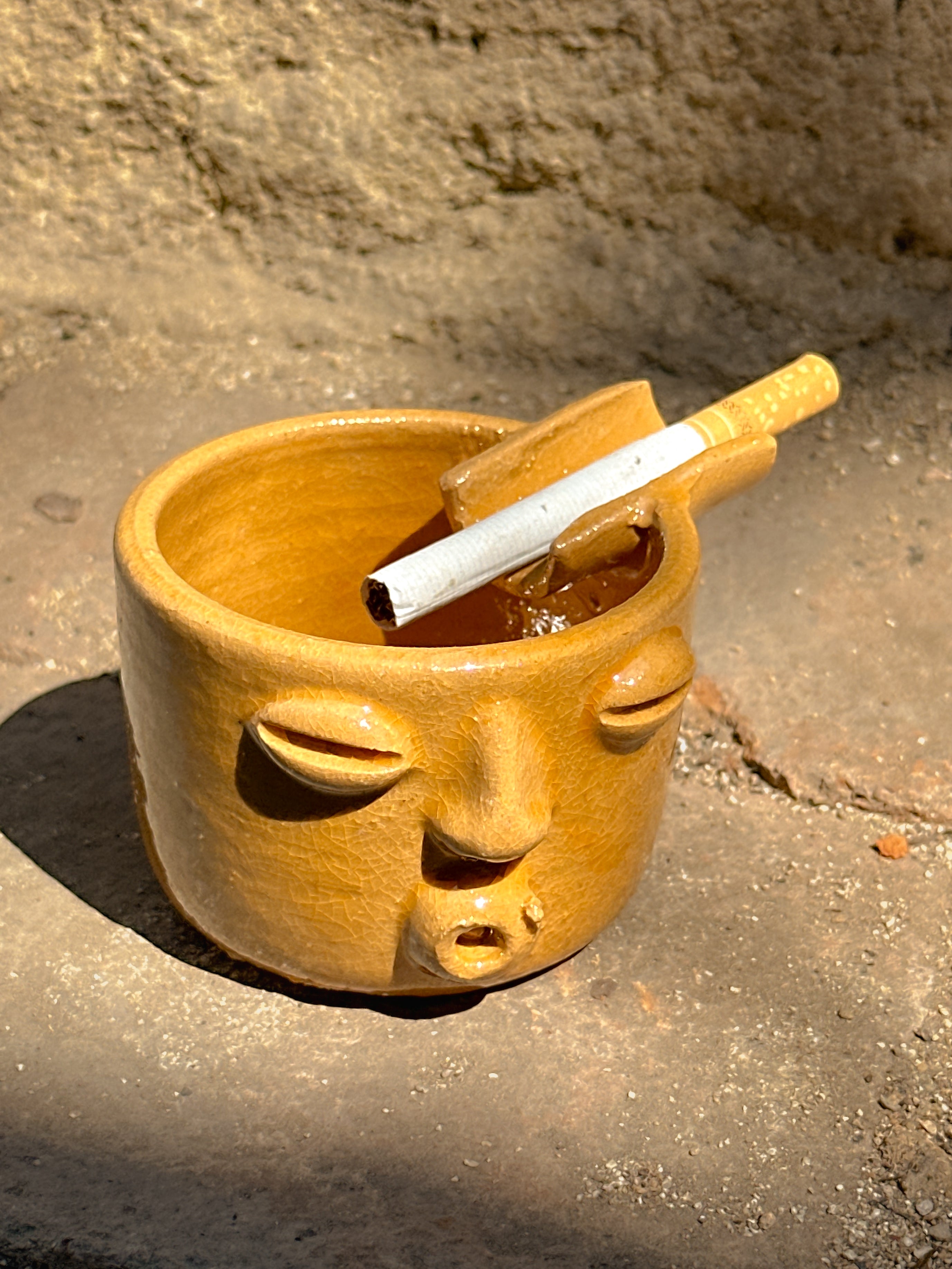 Yellow Ashtray