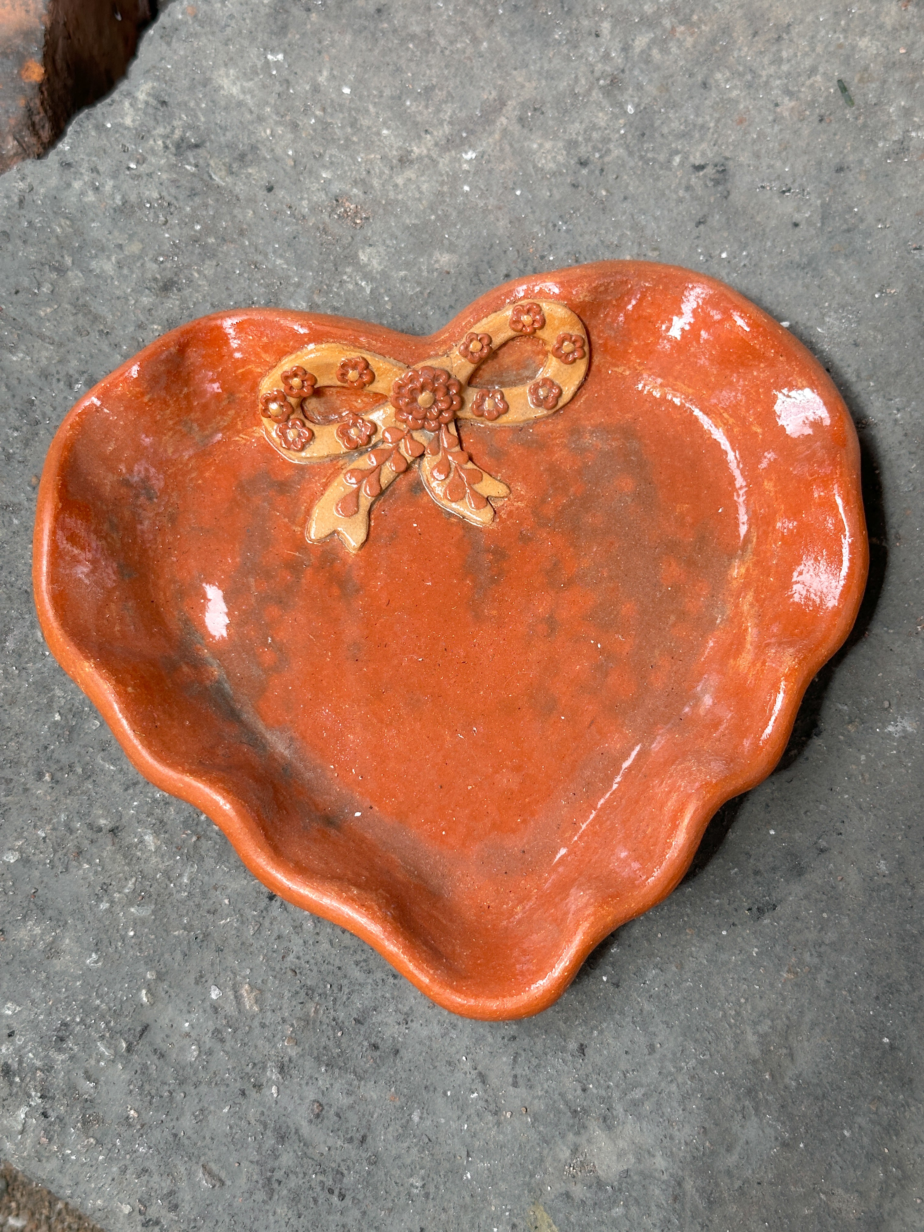 Decorative Heart Plate
