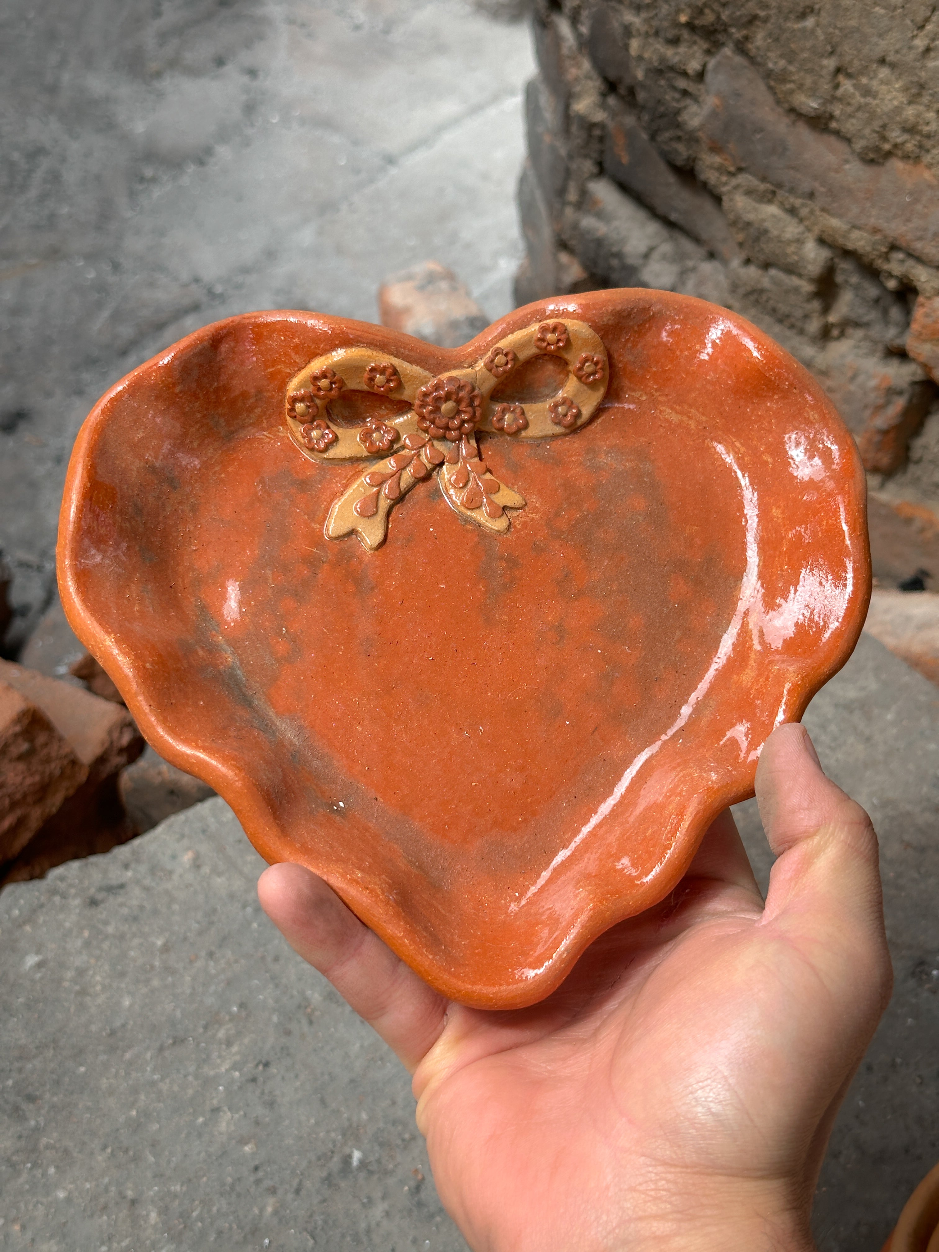 Decorative Heart Plate