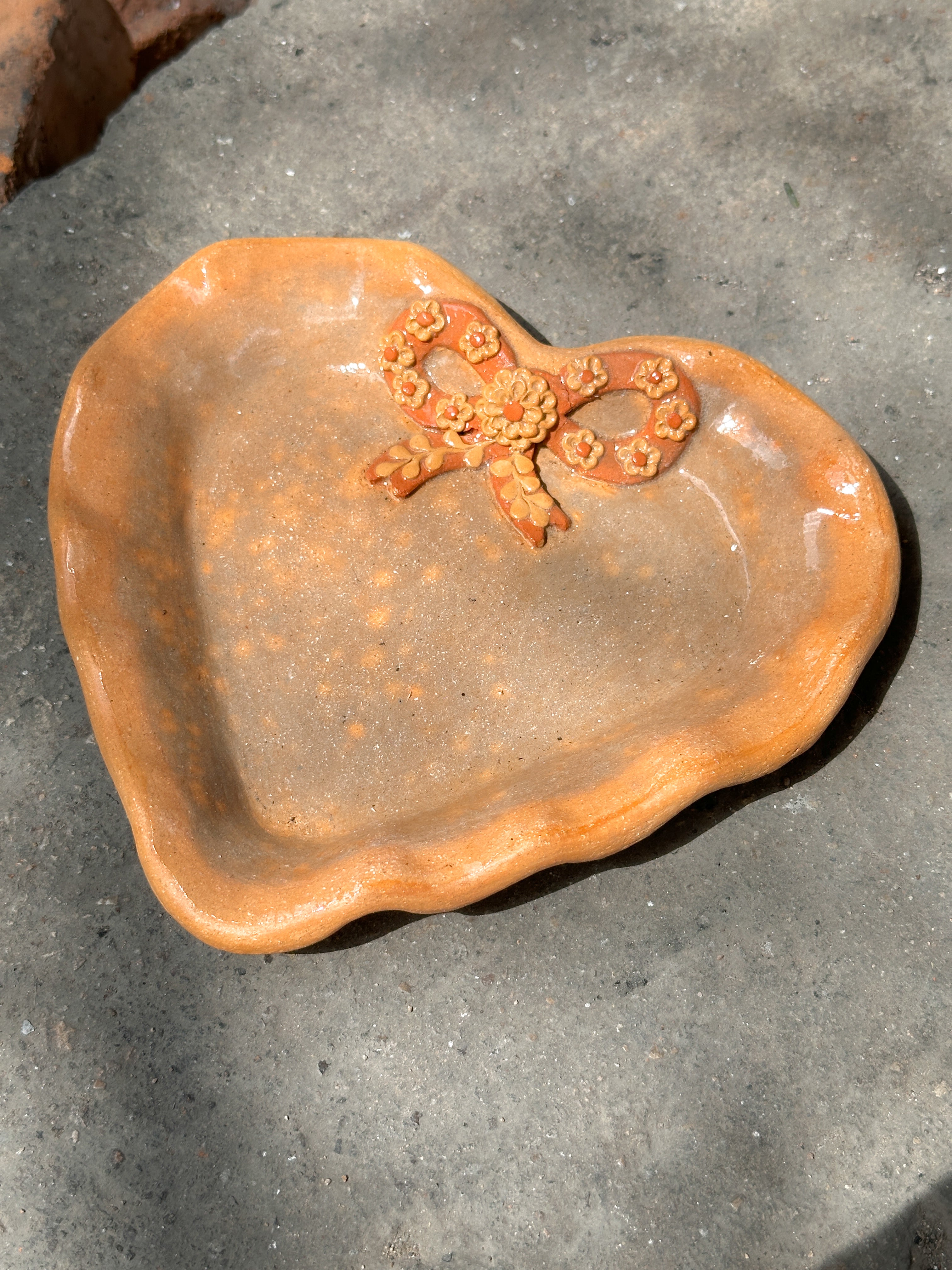 Decorative Heart Plate