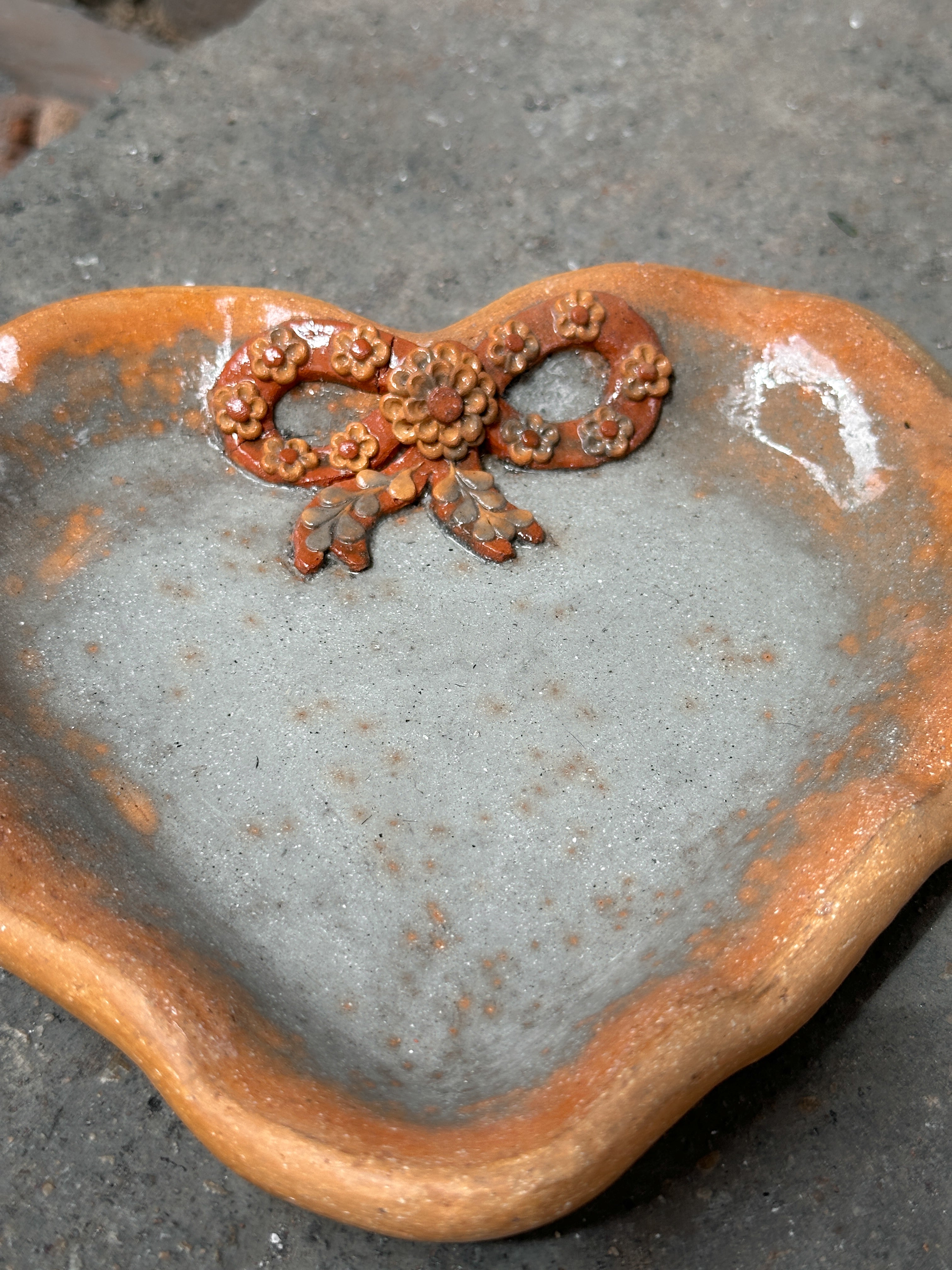 Decorative Heart Plate