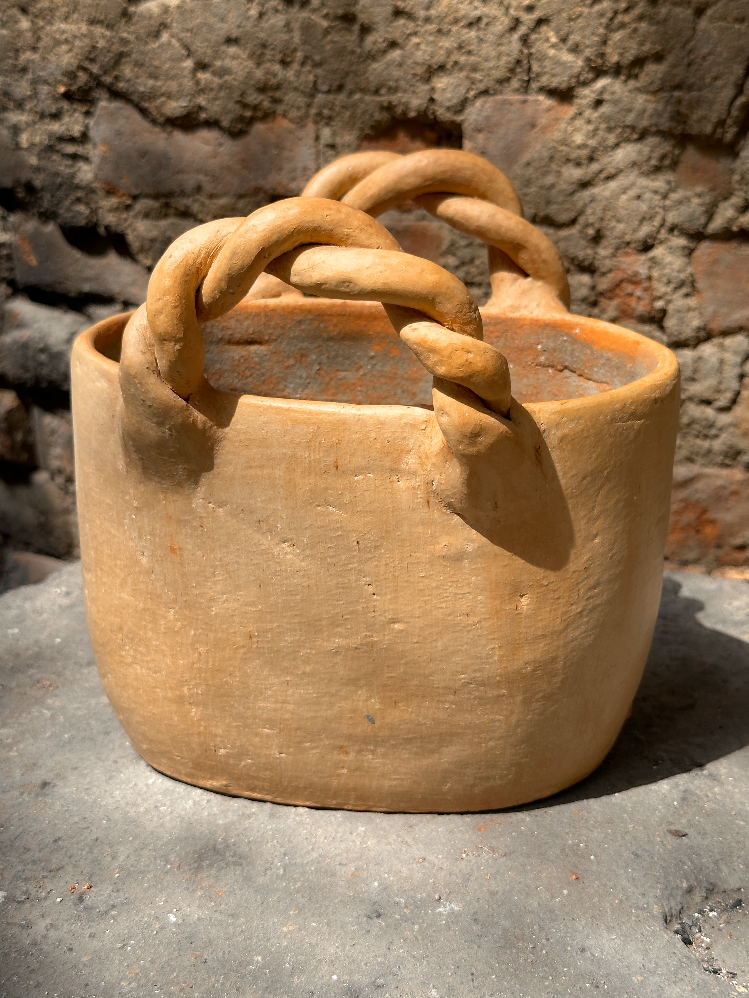 Mercado Bag Flower Vase