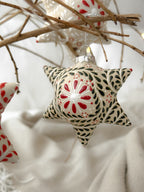 Adorno navideño rojo "Piñata Mexicana"