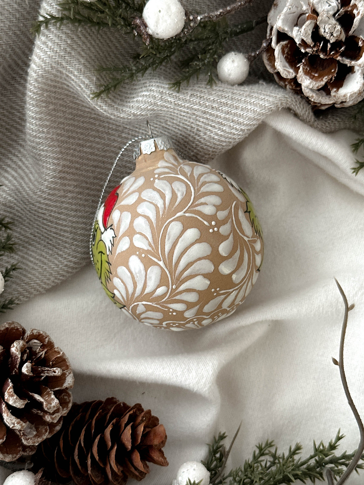 PRE-ORDER "Grinch" Christmas Ornament (SHIP STARTING DEC 5)