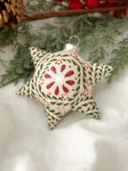 Adorno navideño rojo "Piñata Mexicana"