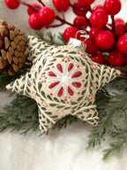 Adorno navideño rojo "Piñata Mexicana"