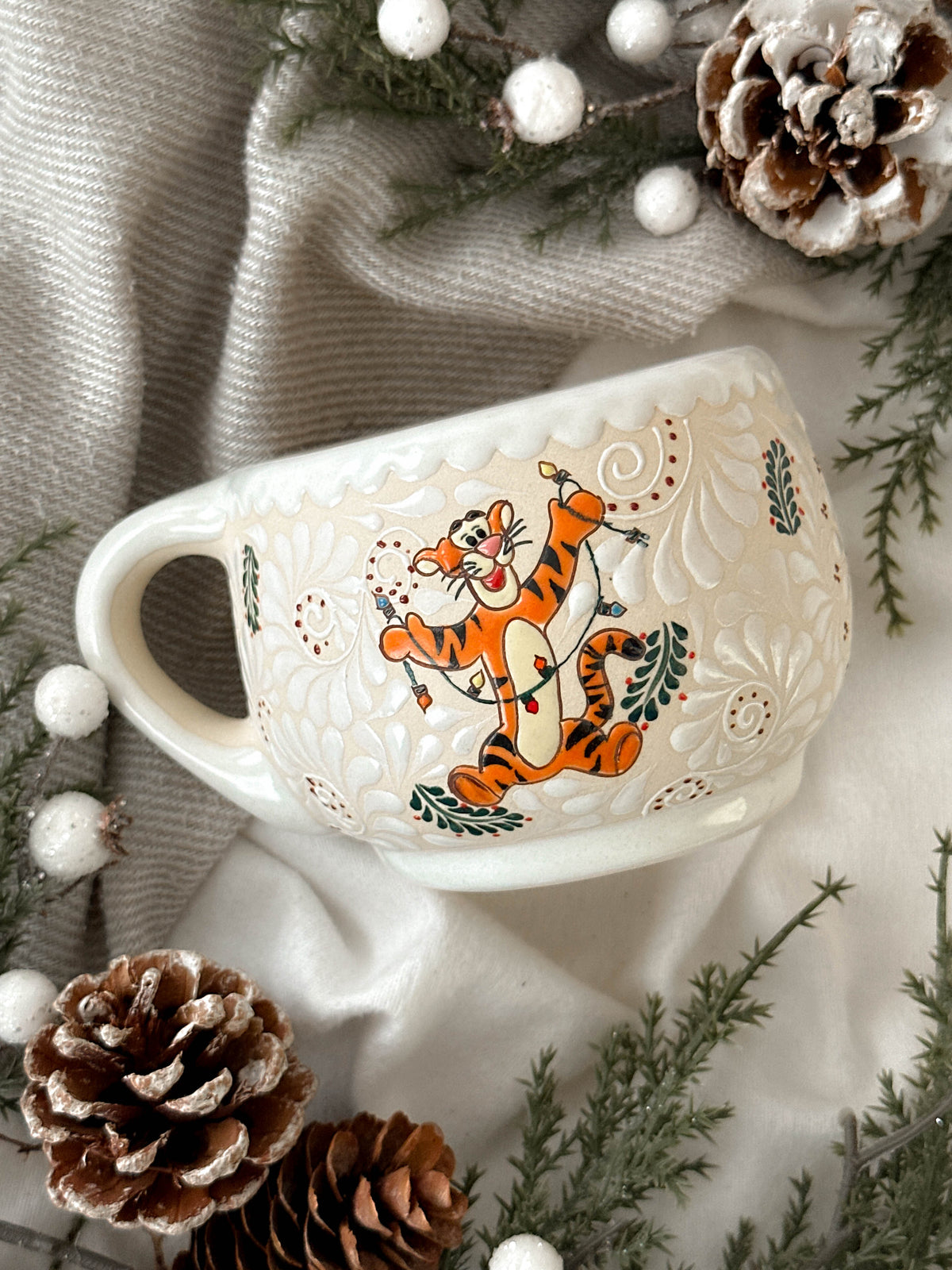 PRE-ORDER Set of 2 Tigger Mugs (SHIP STARTING DEC 5)