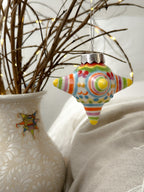 Adorno navideño de piñata "Talavera"