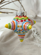 Adorno navideño de piñata "Talavera"