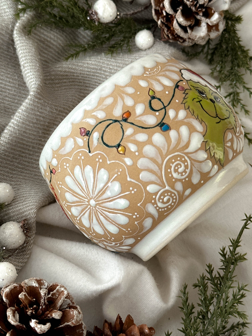 PRE-ORDER Set of 2 Grinch Mugs (SHIP STARTING DEC 5)
