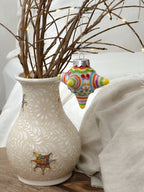 Adorno navideño de piñata "Talavera"