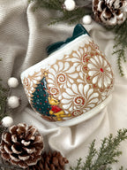 PRE-ORDER Set of 2 Christmas Pooh Mugs (SHIP STARTING DEC 5)