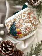 PRE-ORDER Set of 2 Christmas Pooh Mugs (SHIP STARTING DEC 5)