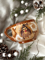 PRE-ORDER Set of 2 Christmas Turkey Mugs (SHIP STARTING DEC 5)
