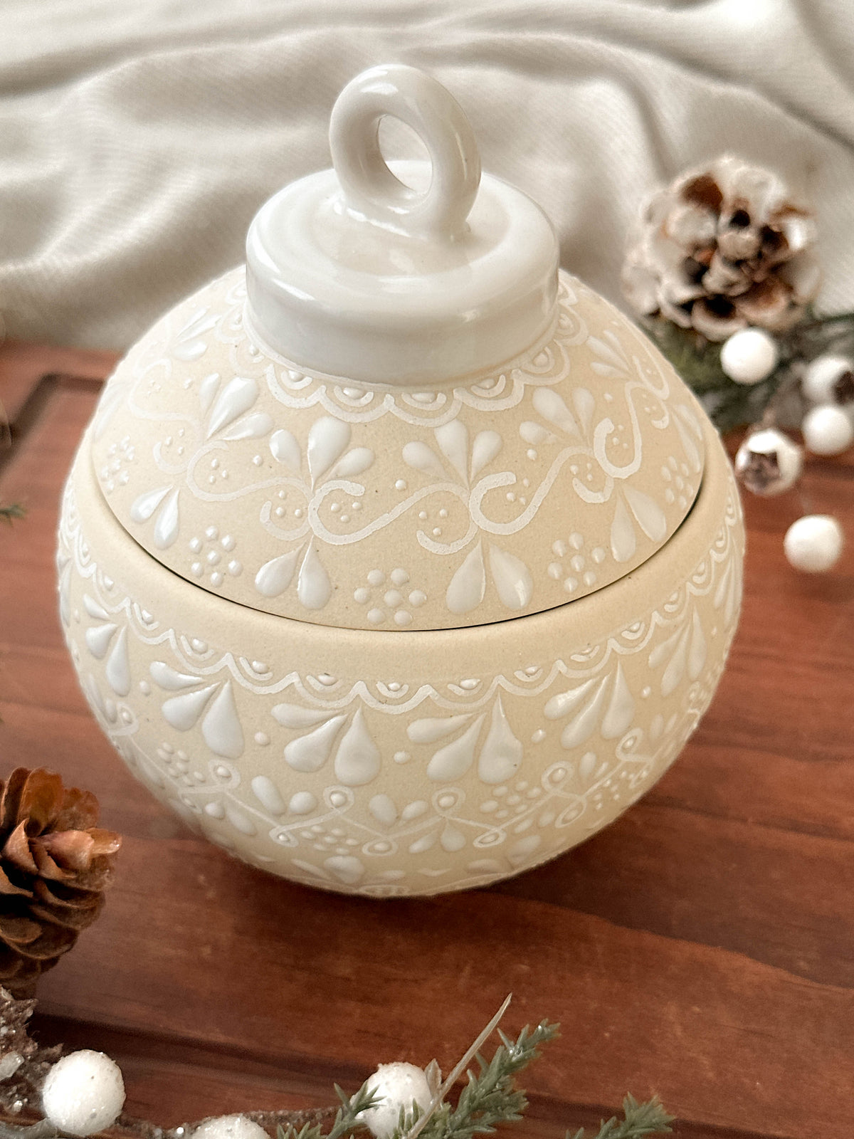 PRE-ORDER Christmas Ornament Bowl (SHIP STARTING DEC 5)