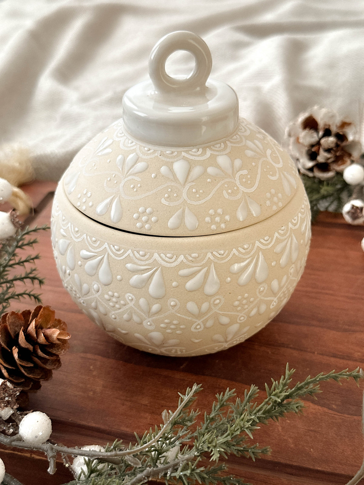 PRE-ORDER Christmas Ornament Bowl (SHIP STARTING DEC 5)