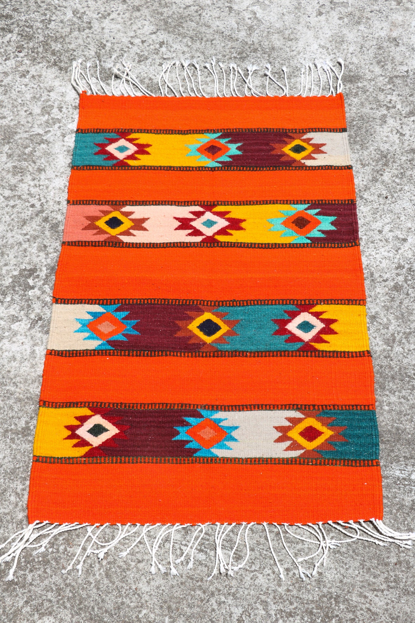Zapotec Oaxacan Wool Rug