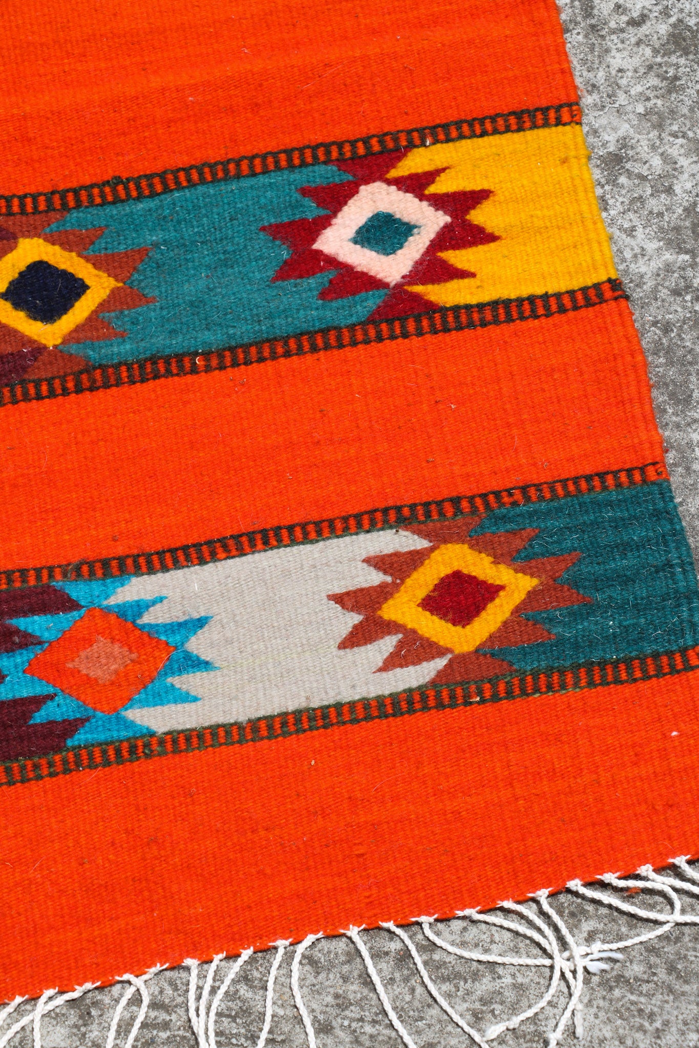 Zapotec Oaxacan Wool Rug