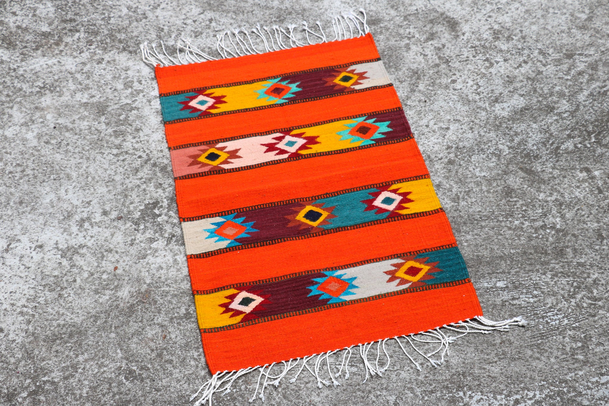 Zapotec Oaxacan Wool Rug