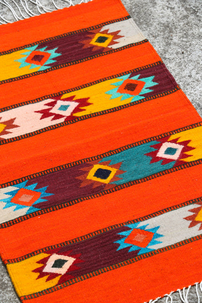 Zapotec Oaxacan Wool Rug