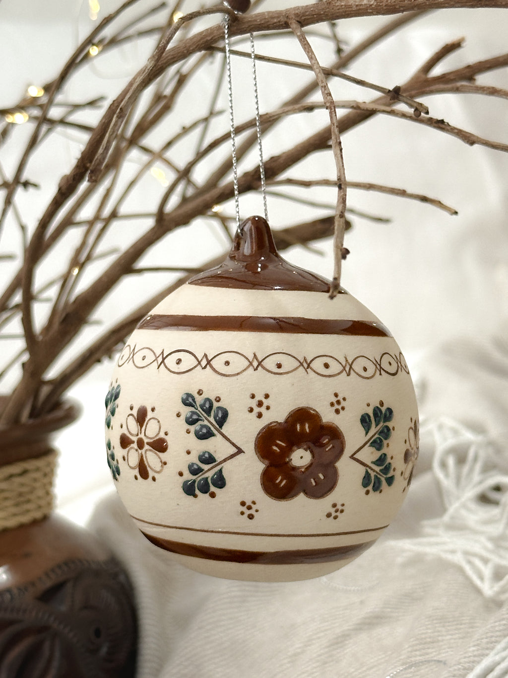 Adorno Navideño Marrón "Casa de la Abuela"