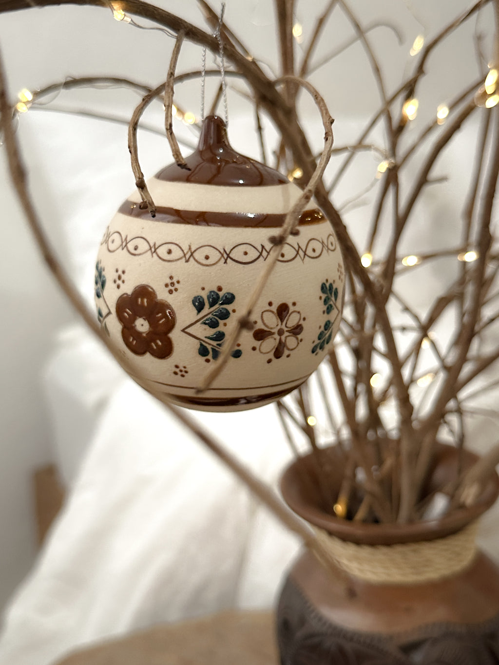 Adorno Navideño Marrón "Casa de la Abuela"