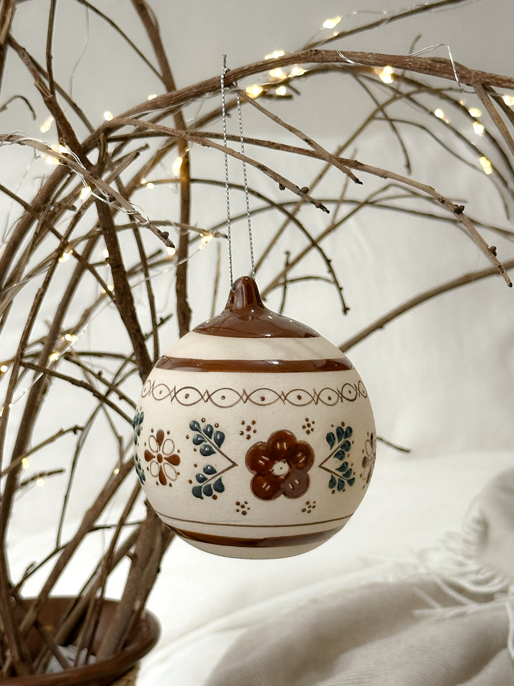 Adorno Navideño Marrón "Casa de la Abuela"