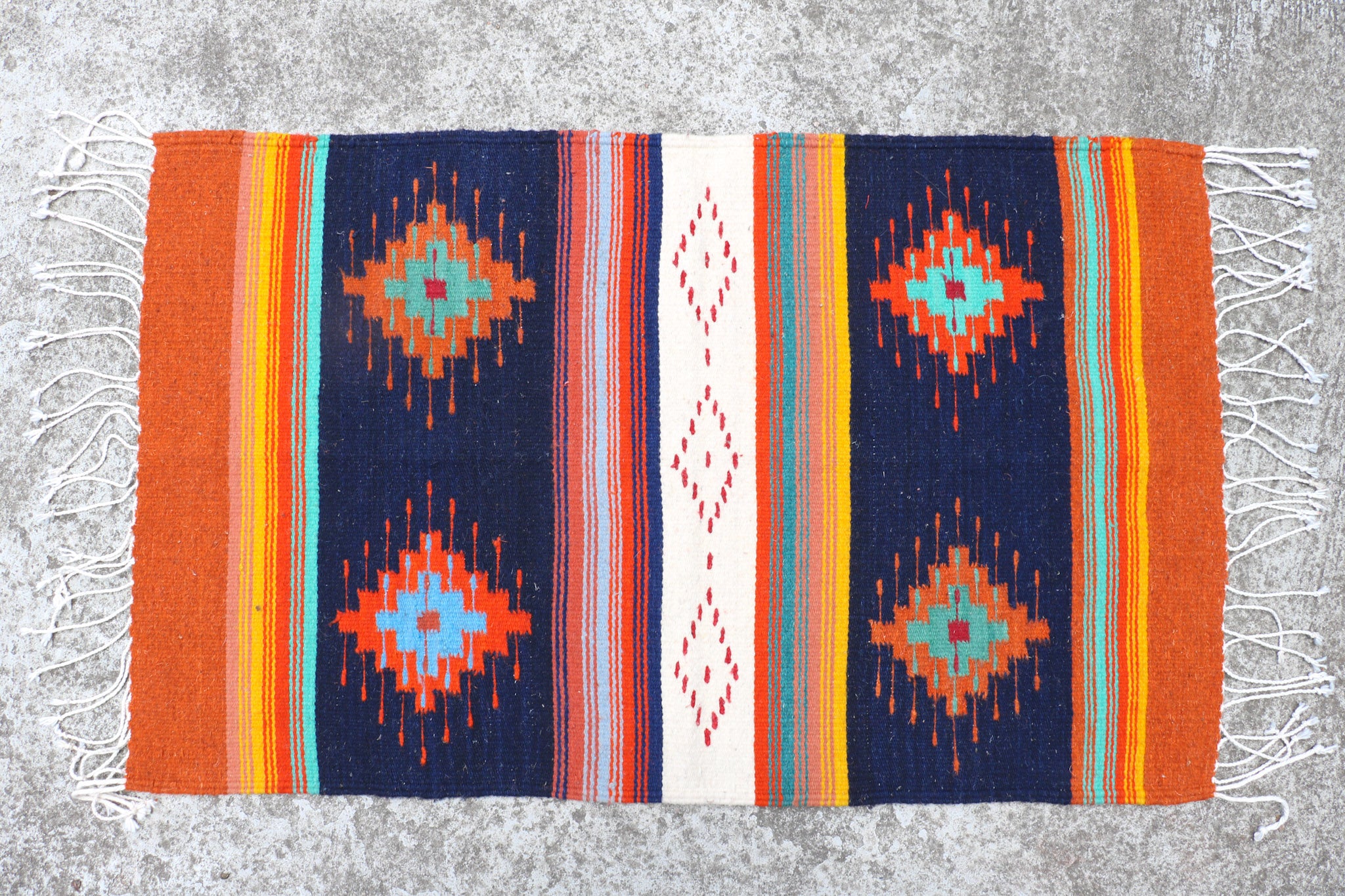 Zapotec Oaxacan Wool Rug