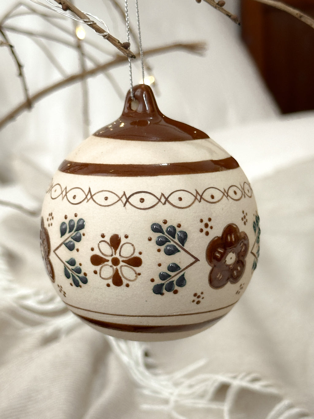 Adorno Navideño Marrón "Casa de la Abuela"